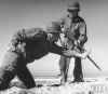 Raider practicing bayonet.jpg (153975 bytes)